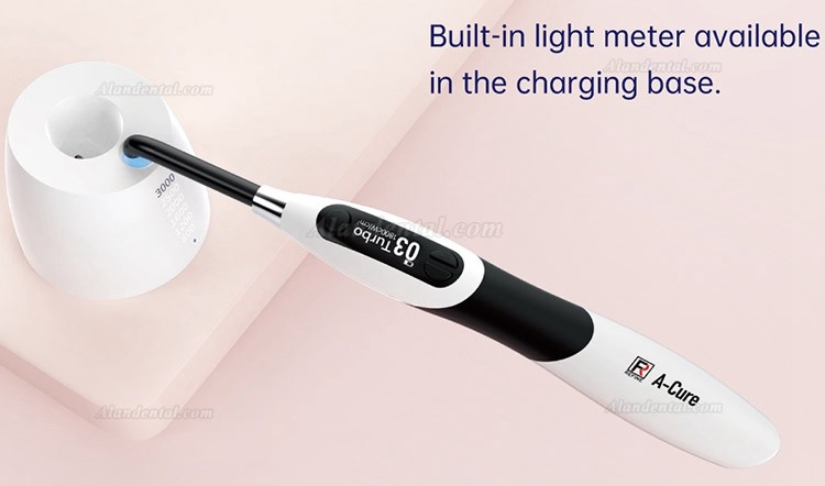 Refine® A-Cure Dental LED Curing Light (385nm-515nm 1800mW ) With Light Meter